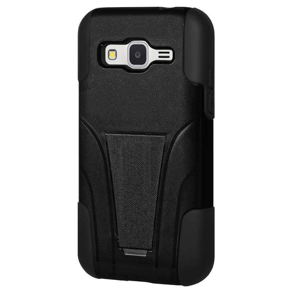 AMZER Double Layer Hybrid Kickstand Case for Samsung GALAXY Core Prime