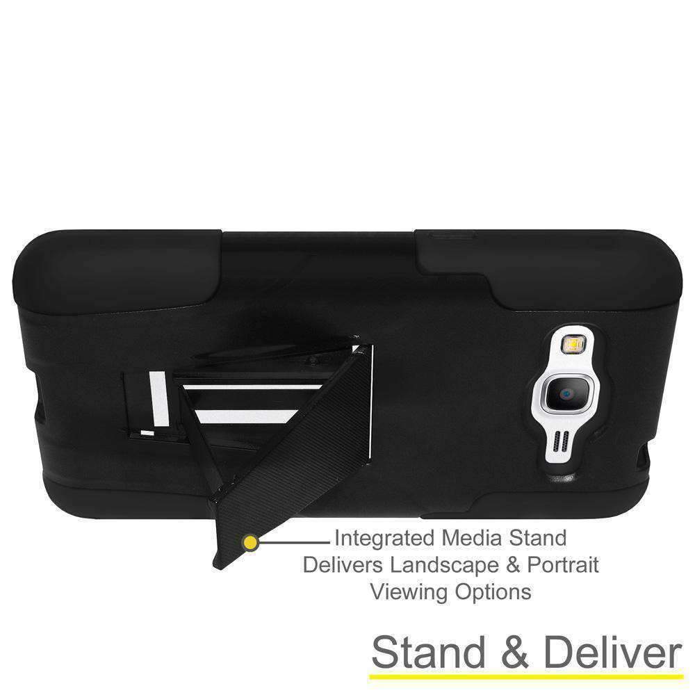 AMZER Double Layer Hybrid Kickstand Case for Samsung GALAXY Core Prime
